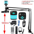 YIZHAN 48MP Digital Microscope 4K Video Recording USB HDMI Industrial Microscope Camera 150X C-mount Lens with Foldable Stand for Soldering