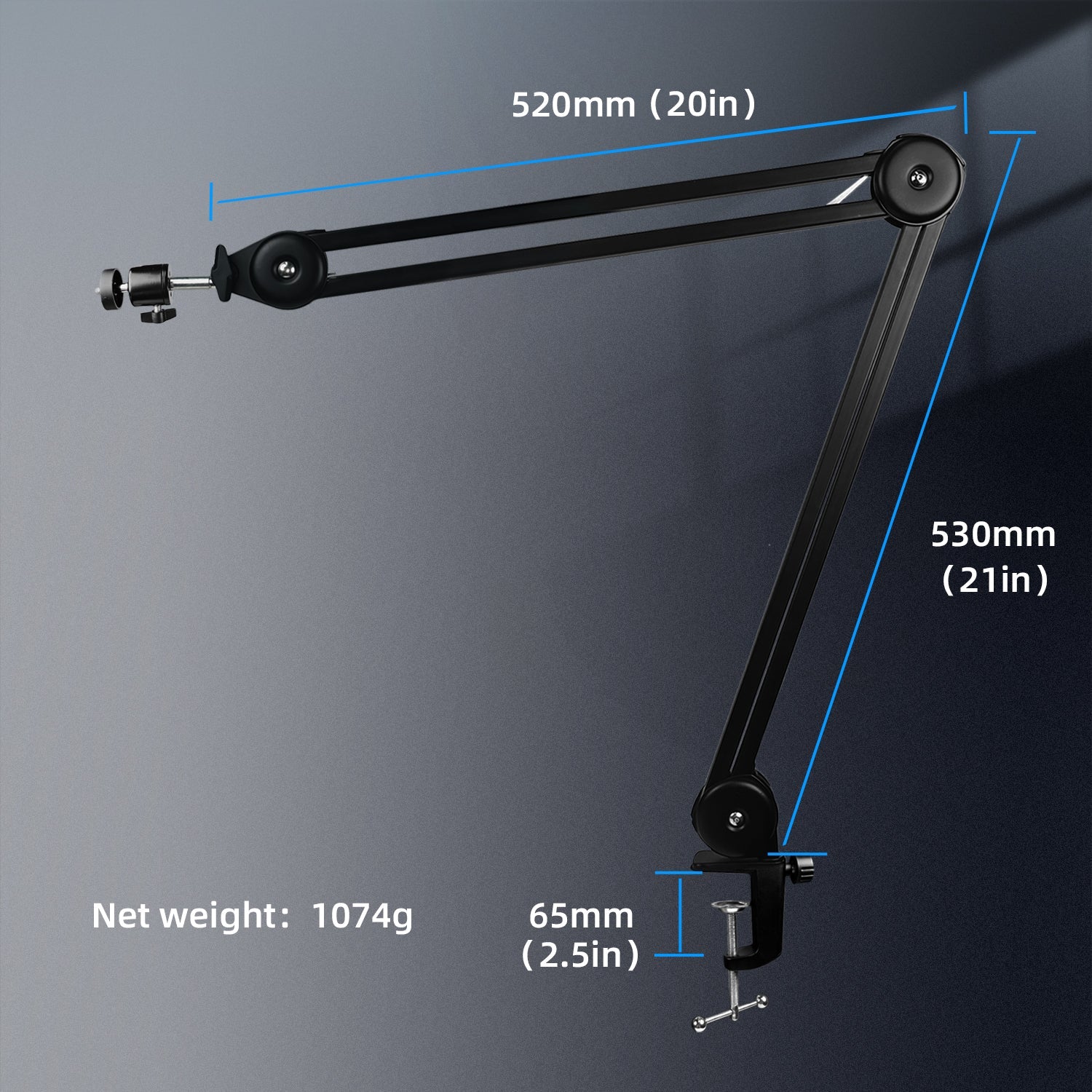 YIZHAN 48MP Digital Microscope 4K Video Recording USB HDMI Industrial Microscope Camera 150X C-mount Lens Strong Foldable Stand for Soldering Repair
