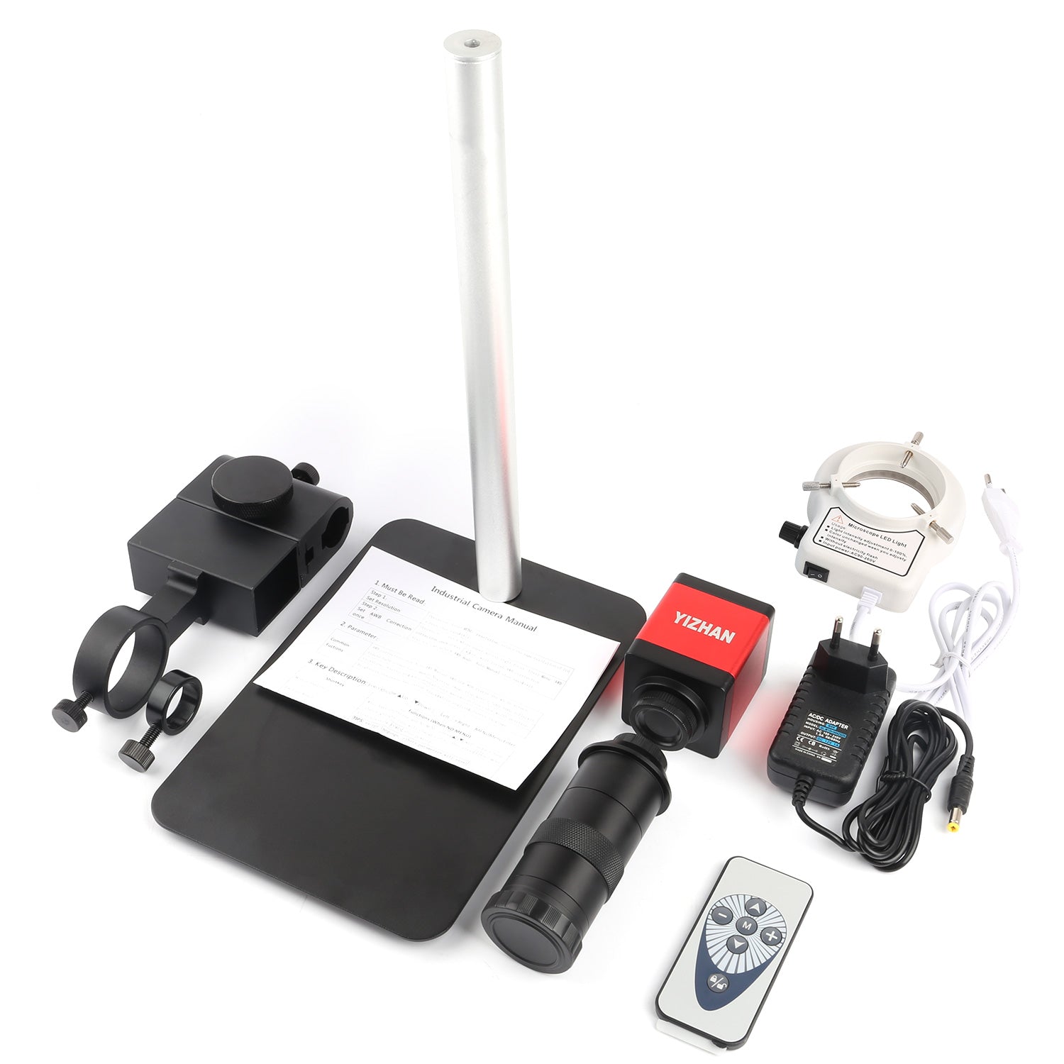 YIZHAN 13MP Didital Microscope, 1-130X Lens, HDMI Camera for Electronics Soldering